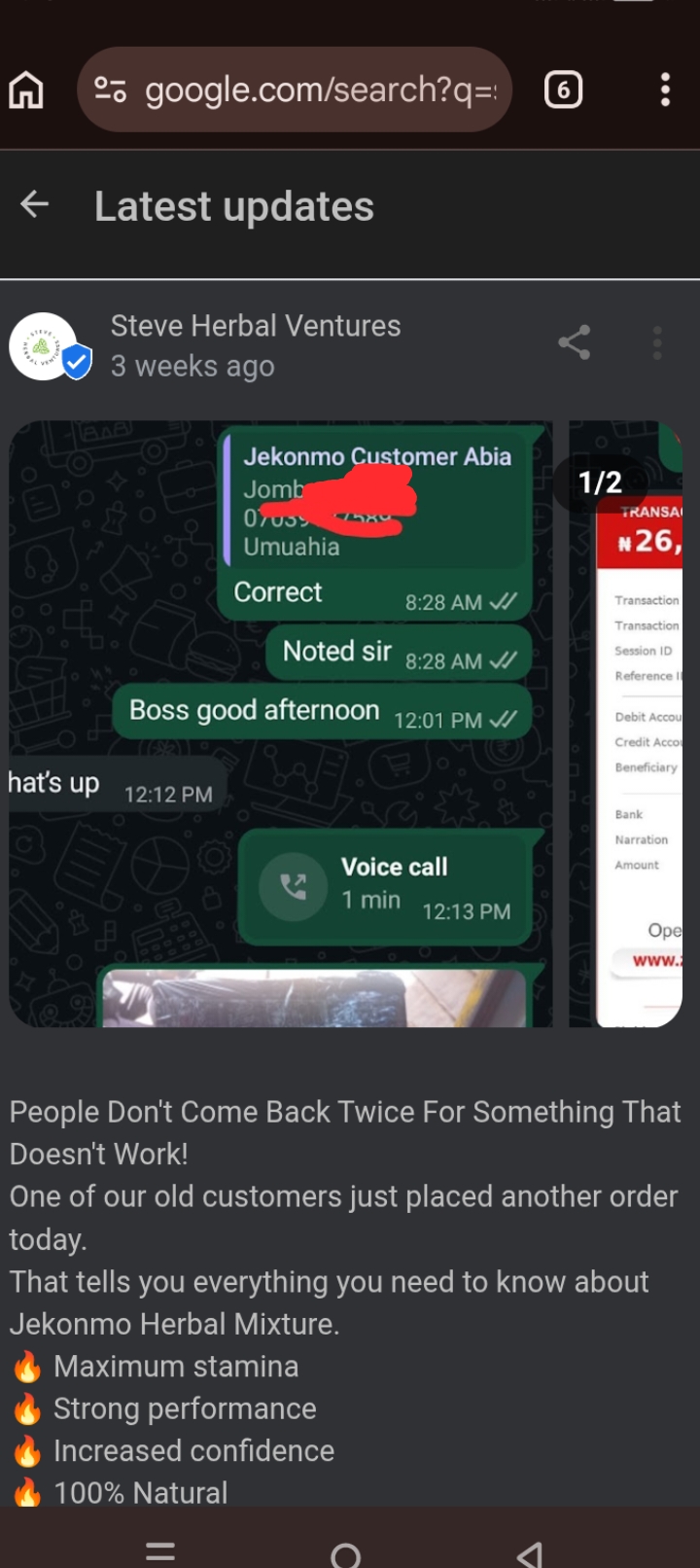 Order coordination & customer follow-up